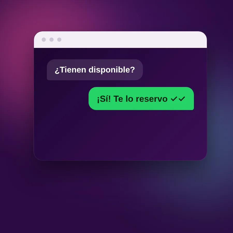 Conversión: WhatsApp automático