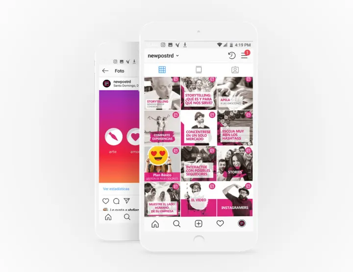 Redes sociales: NewPost RD