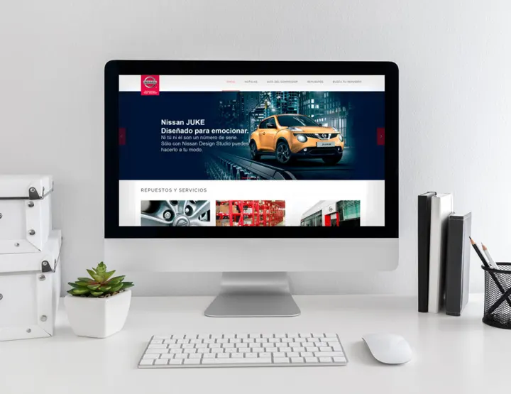 Diseño web: Nissan
