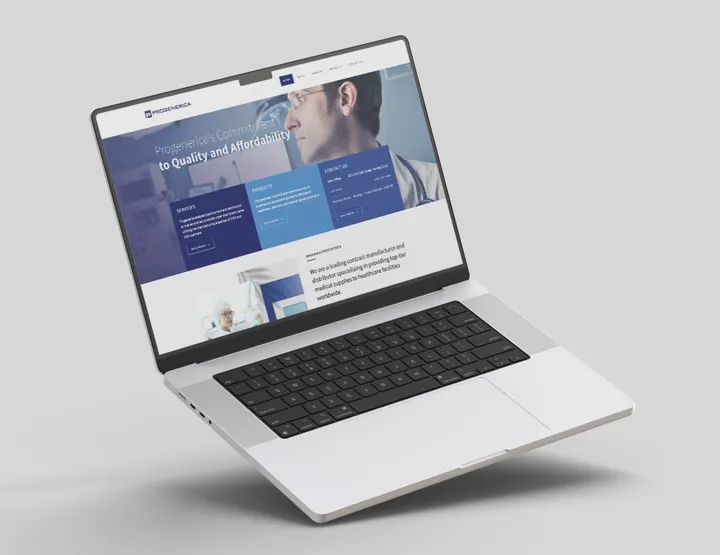 Diseño web: Progenerica
